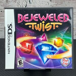 Nintendo Bejeweled‎ Twist DS Game Puzzle Classic Zen Challenge Blitz 2-Player
